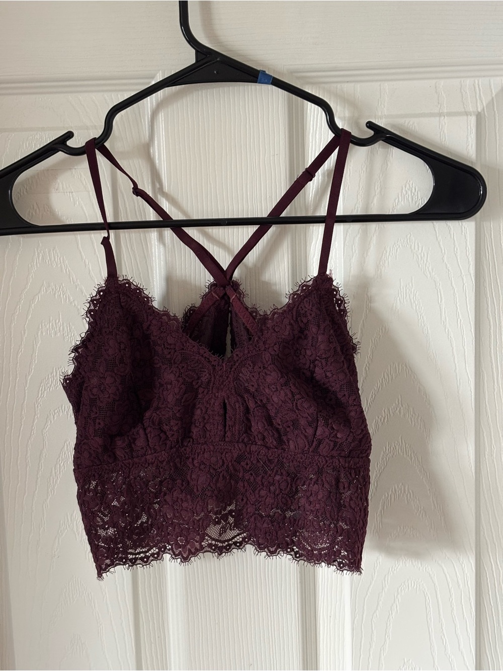 aerie Plum Lace Bralette